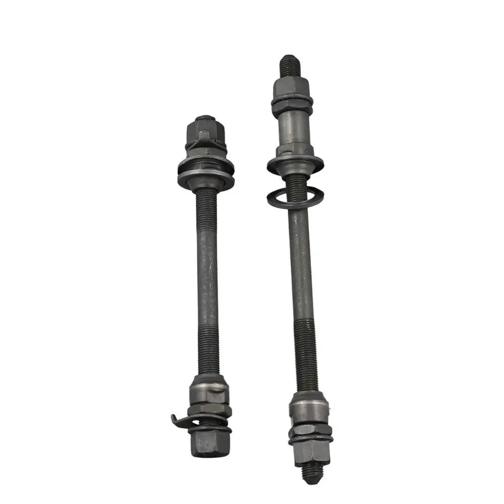 Metal Mountain Bike Road Bike Front Rear Axle Front Back Axles Bicycle Wheel Hub Axle Bike Spindle