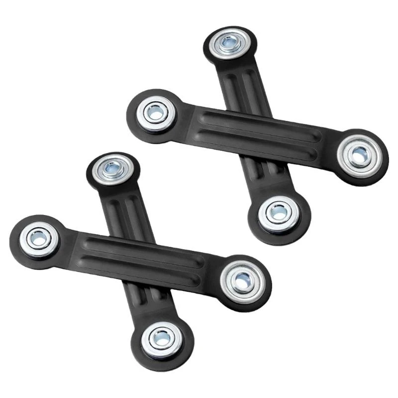 J2HB 2 Pack Steel Gliders Bearing Arm Brackets For Long Time Use Furniture Support
