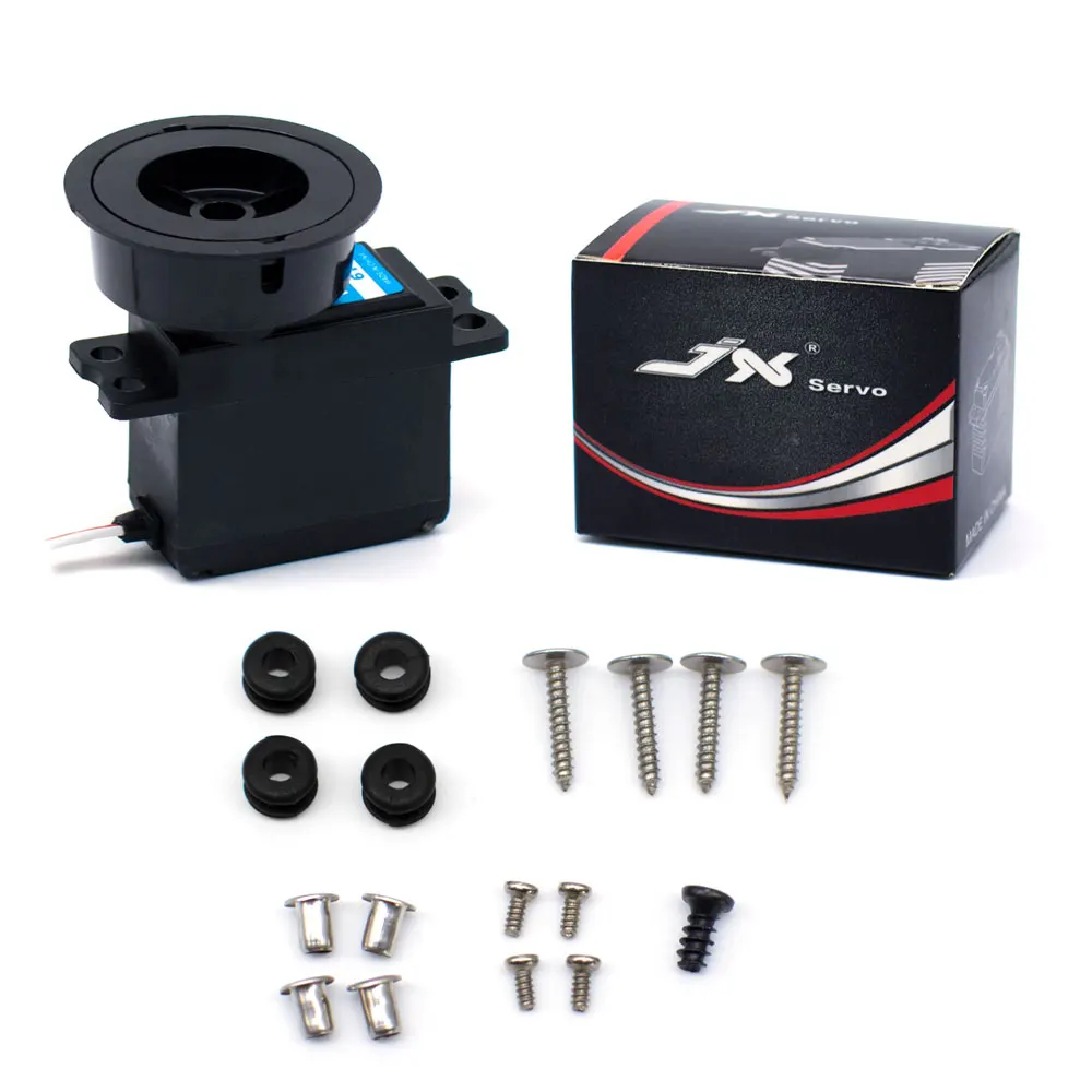 JX Sailing Winch Servo W4505-2T/4T/6T Plastic Gears Standard RC Yacht Servo Winch For Remote Control Boat 