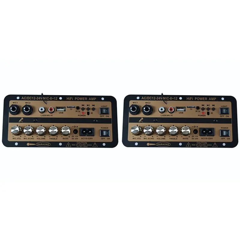 

НОВИНКА: 2X Плата аудиоусилителя Bluetooth 30 Вт (DC12V/24V, 110V-220V) с оптическим входом для сабвуфера, вилка стандарта США