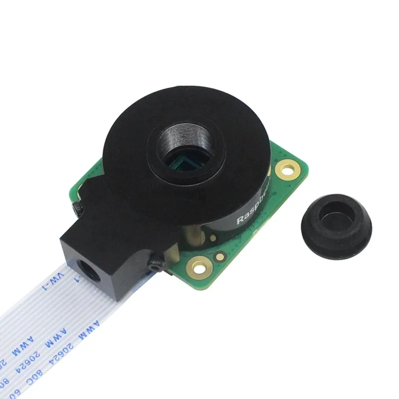 Raspberry Pi modul kamera HQ M12 Mount 12.3MP IMX477R Sensor sensitivitas tinggi mendukung untuk Pi 4B 3B + Zero W