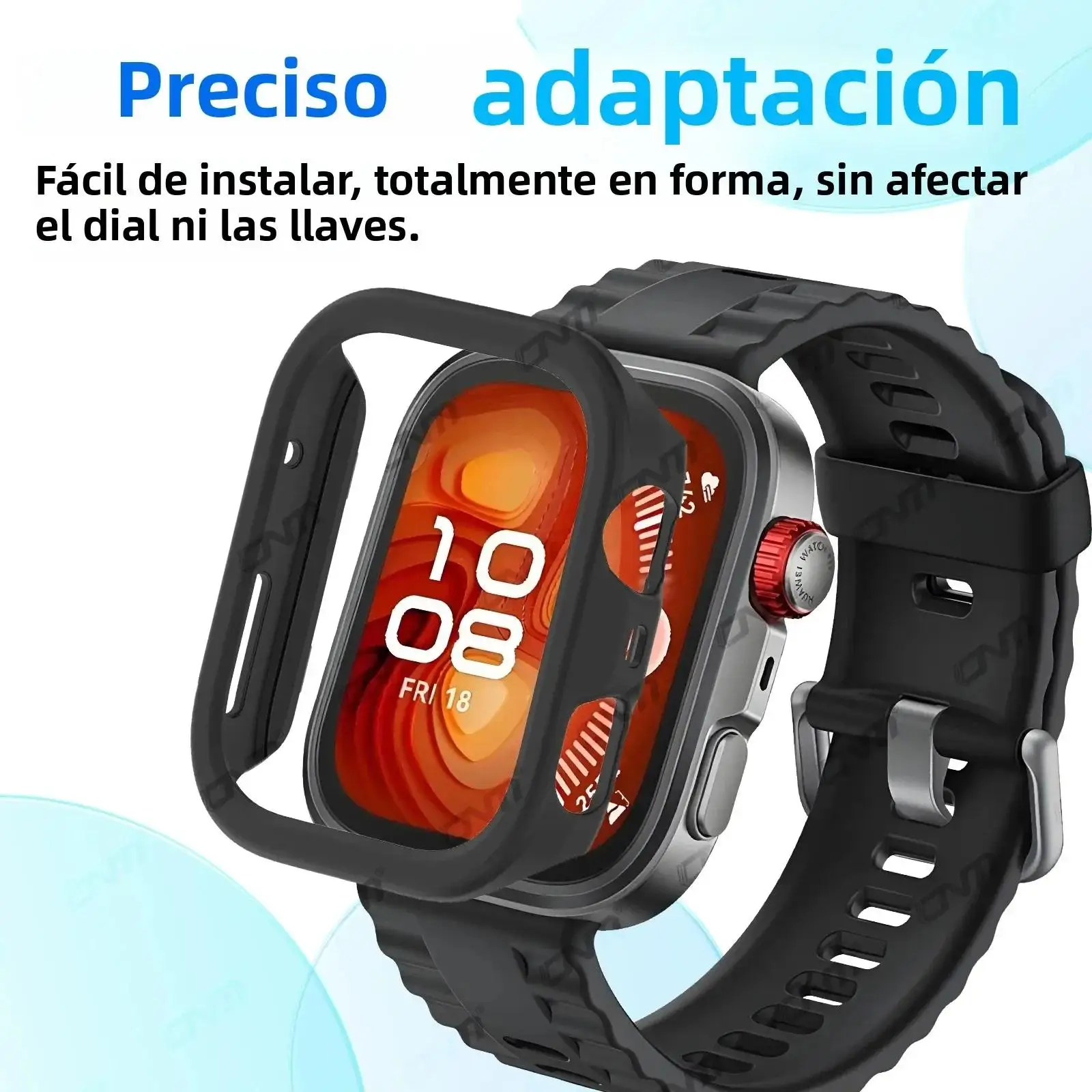 Casing keras PC untuk jam tangan Huawei Fit 4/4 Pro penutup pelindung cangkang Bumper tahan guncangan untuk Huawei Fit4 aksesori casing berongga