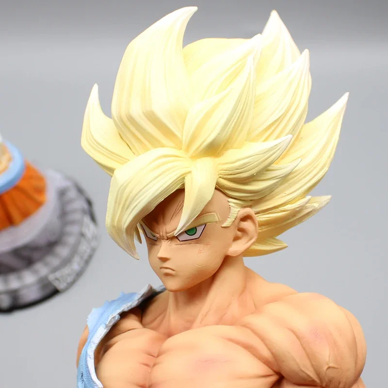 Dragon Ball Z Son Goku figur Namek Anime, Super Saiyan Goku estátu, figur aksi PVC, Brinquedos modelo de coleção, 44cm