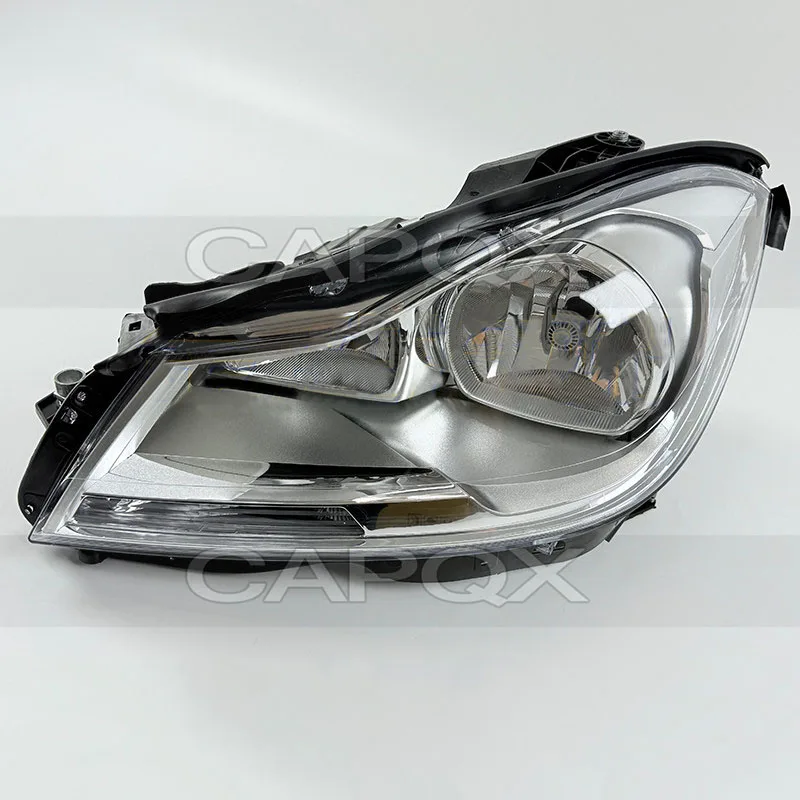 Halogen Front Bumper Headlight Head Light  For Mercedes Benz W204 C180 C200 C260 2011-2013 Headlamp Driver Light
