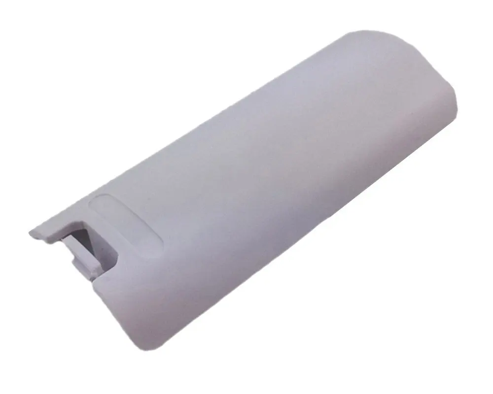 غطاء باب خلفي بديل باللونين الأبيض والأسود لجهاز تحكم عن بعد نينتندو وي