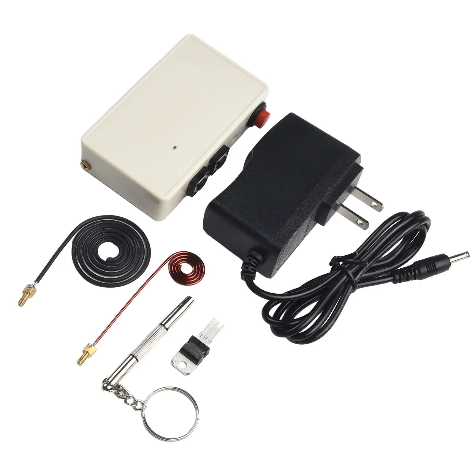 150MHz 95W EMP Generator Electromagnetic Pulse Generator Transmitter U S Plug DC37.8V 6A 110-240VAC Pulse Generator Adapter