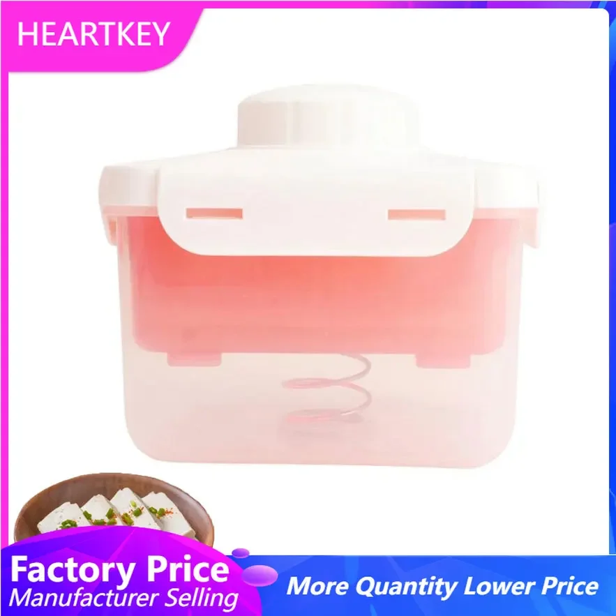 

Tofu Press Presser Mould Built-in Drainage Water Removing Tool Tofu Drainer Soybean Curd Presser Kitchen Cooking Tool Set