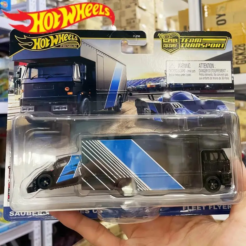 

Hot Wheels Автомобильная культура Транспорт Флот B Пакет Золотая этикетка Mercedes Benz C9 Porsche 906 Honda Accord FLF56 Модель автомобиля Подарки