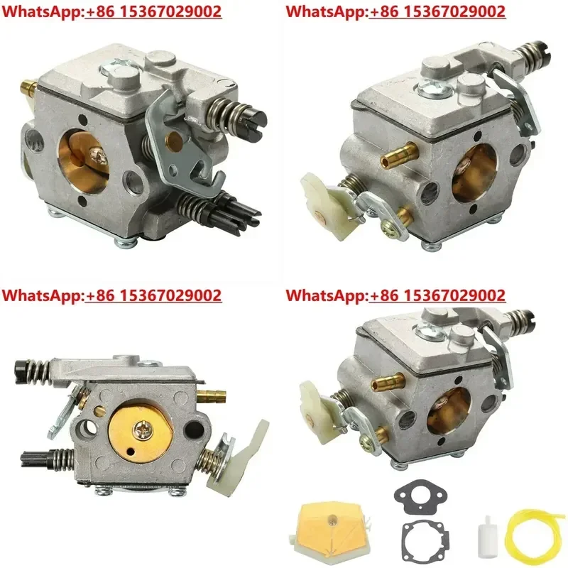 2PCS Carburetor For Husqvarna 50 51 55 61 254 257 261 262 Chainsaw Replacement Parts Accessories Repair Kit