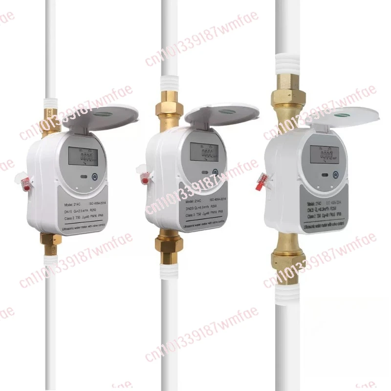 

Intelligent valve control ultrasonic water meter Tuya water valve wireless remote control to see the flow