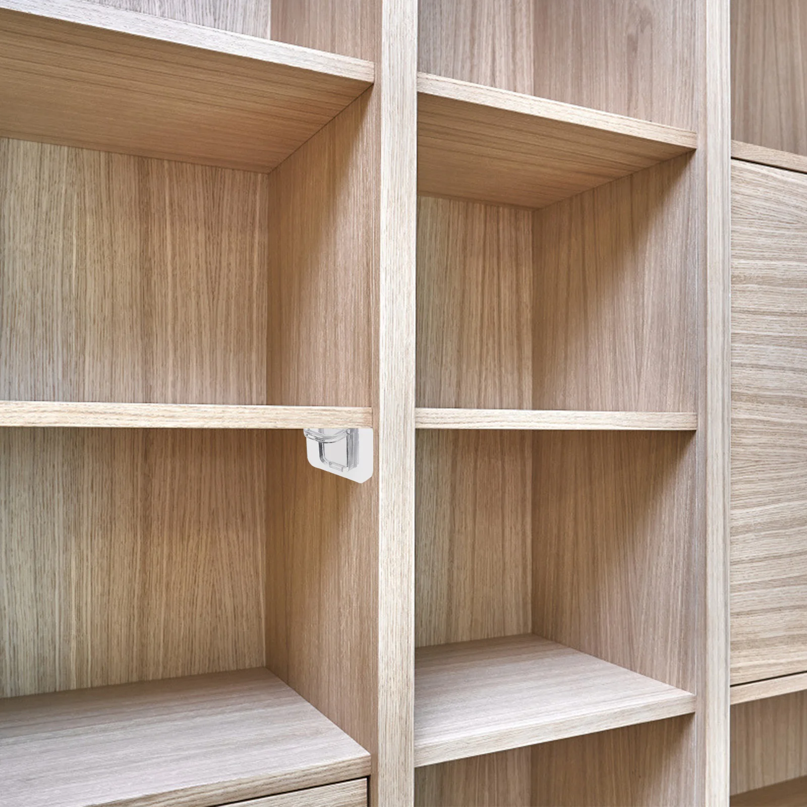 

10Pcs Wardrobe Partition Pegs Durable Plastic Clips Easy Install Furniture Bookshelf Display Cabinets Shelf Support Pegs