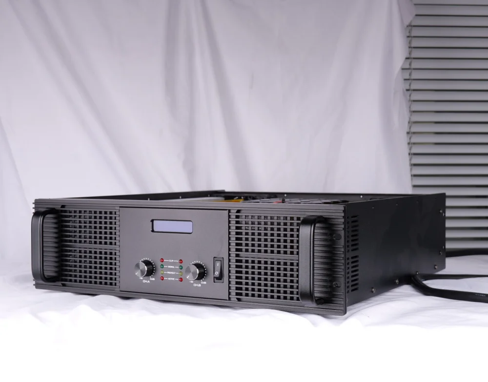 

Good Quality 3U 2*800W 2 Channel Power Amplifier Class H Good Quality High Powerful Audio Sound System Professional Amplifier