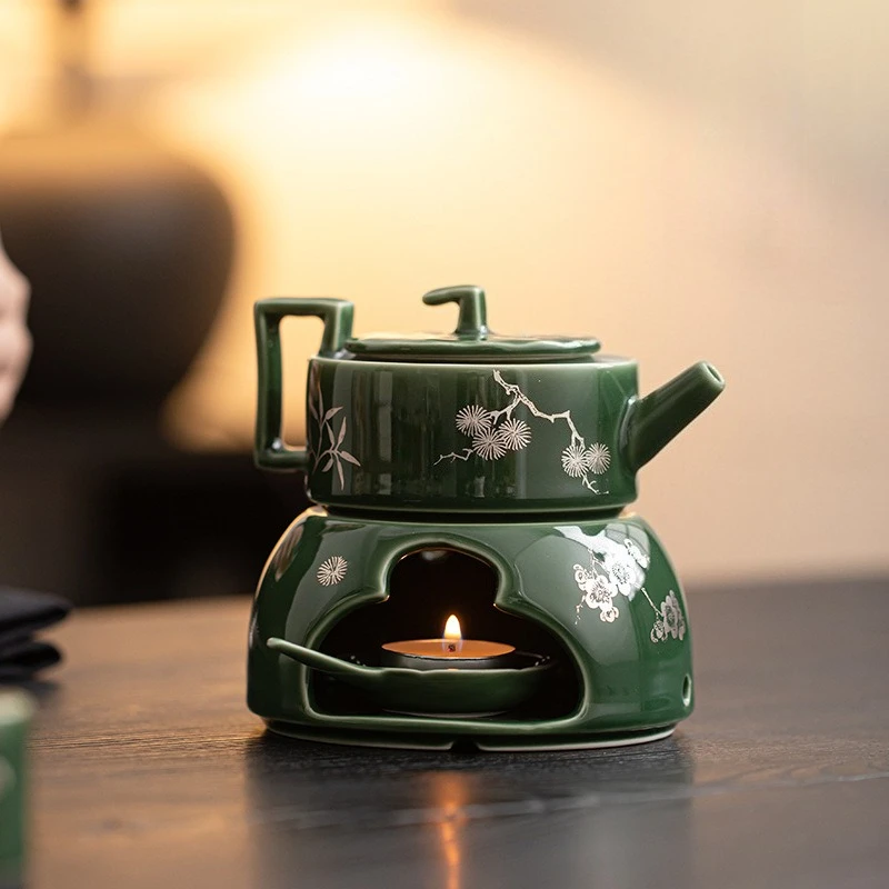 

Household Ceramic Tea Stove Heat-resistant Side Handle teapot Tea Ceremony Accessories Household Drinking Utensils