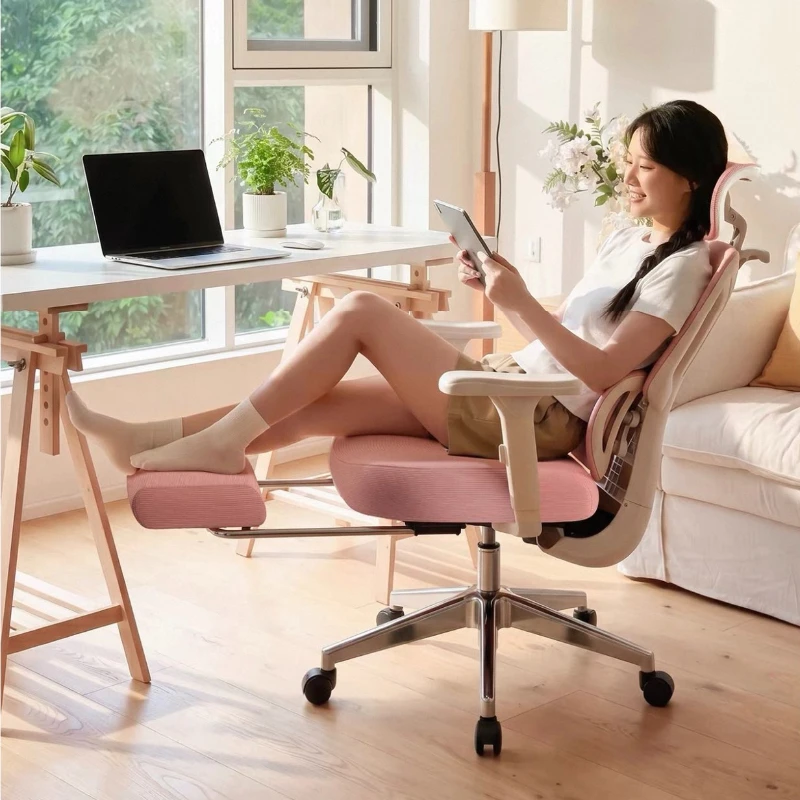 145° Ergonomic For Waist Protection Computer Chair Exclusive Female Esports Chair Comfortable Sedentary Reclinable Office Chair view 5