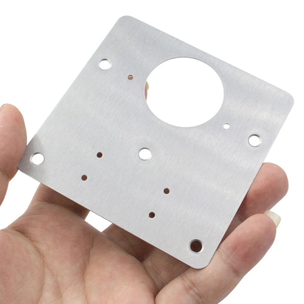 Stainless Steel Cabinet Hinge Reinforcement Bracket for Restoring Door Alignment and Minimizing Hinge-Related Misalignment