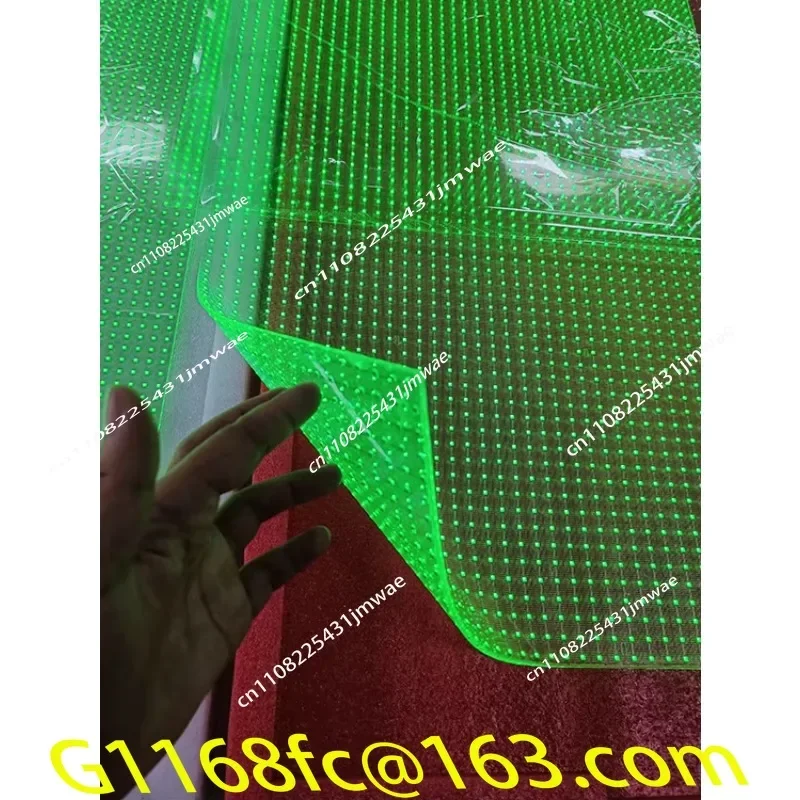 Ultra-high-brightness Flexible LED Film Screens for Advertising and Self-service in Showroom Video Media Applications part - view 5