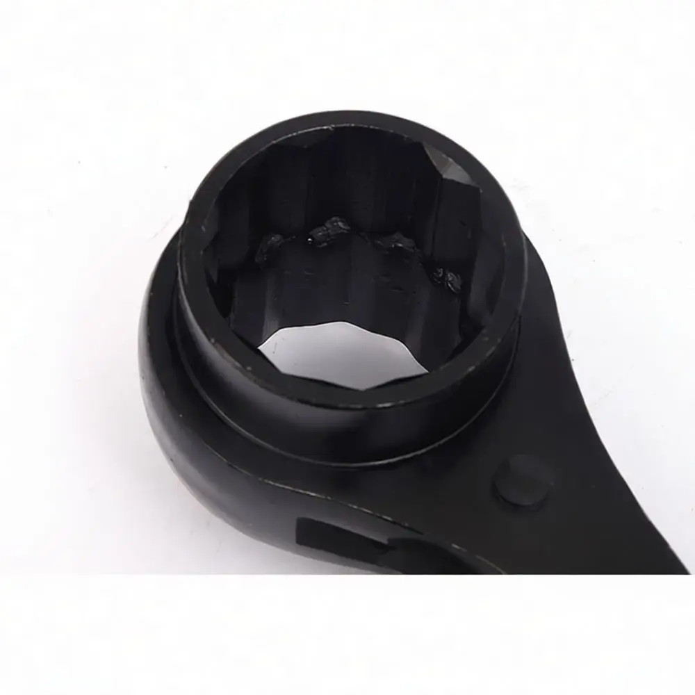 Professional Ratchet Wrench Pointed Tail Design Hardened Steel Spanner Socket Tool Fast Fastening For Scaffolding Work