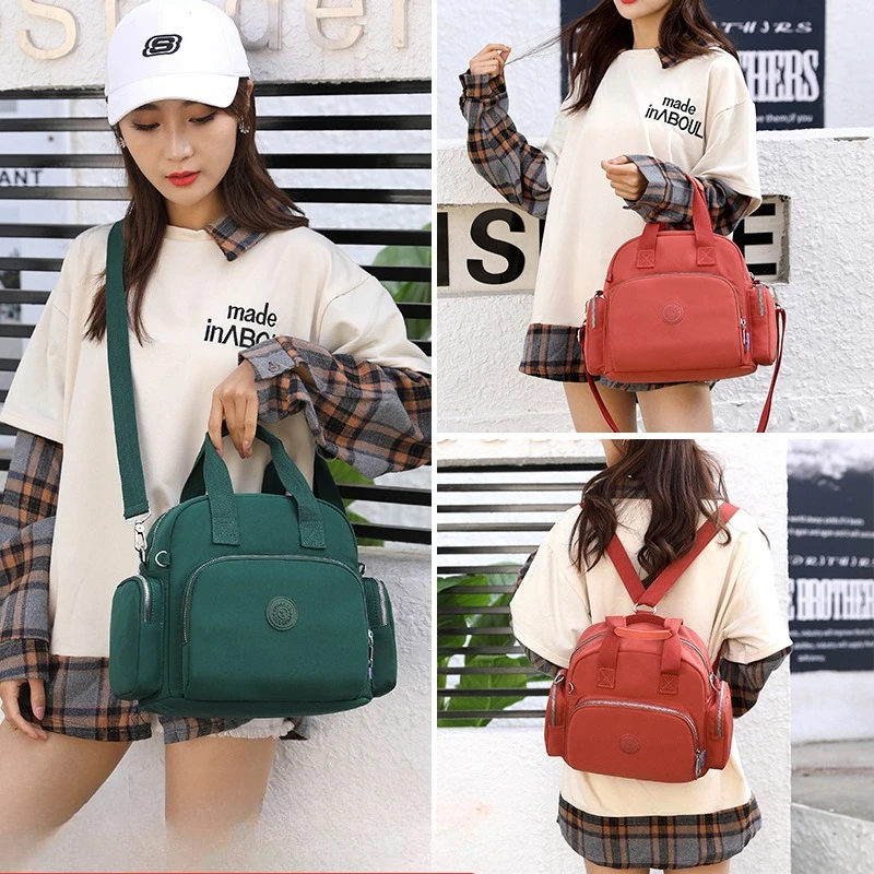 

Women's New in Backpack Women Travel Backpack Casual Waterproof Youth Lady Bag Female USB Multi-function Rucksack Handbags