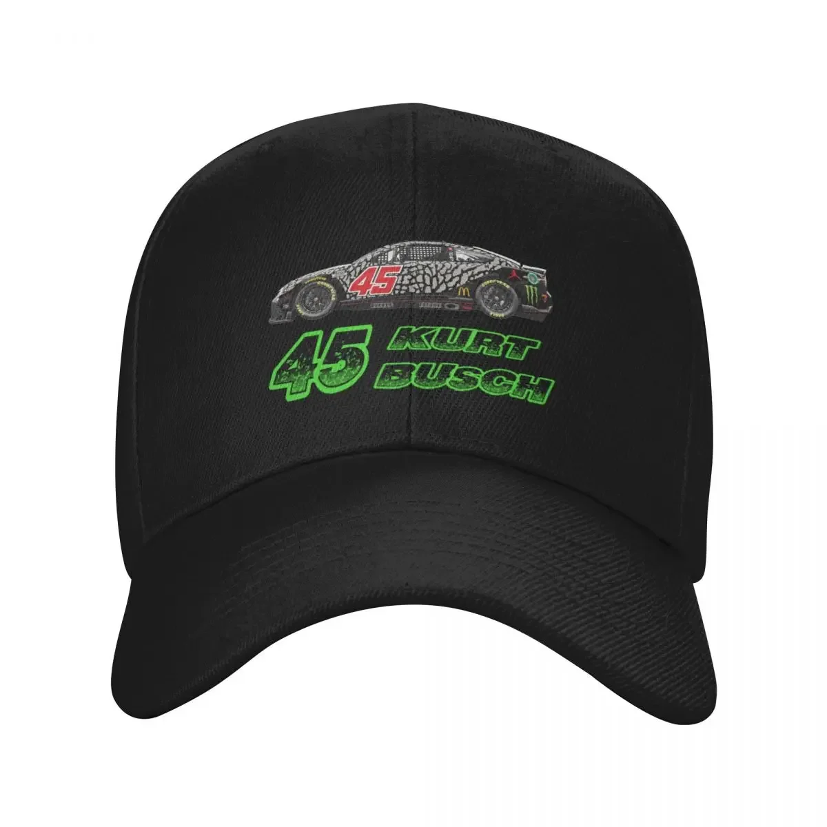 Kurt Busch Baseball Cap Hat Man Luxury Military Tactical Cap Women's Hats For The Sun Men's