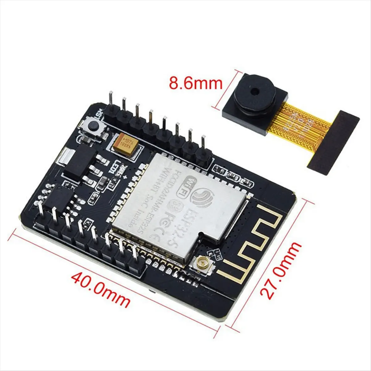 

[ABDH] ESP32-CAM Development Board ESP-32S WiFi Multi-Function Module with OV2640 Module WIFI+Bluetooth Module