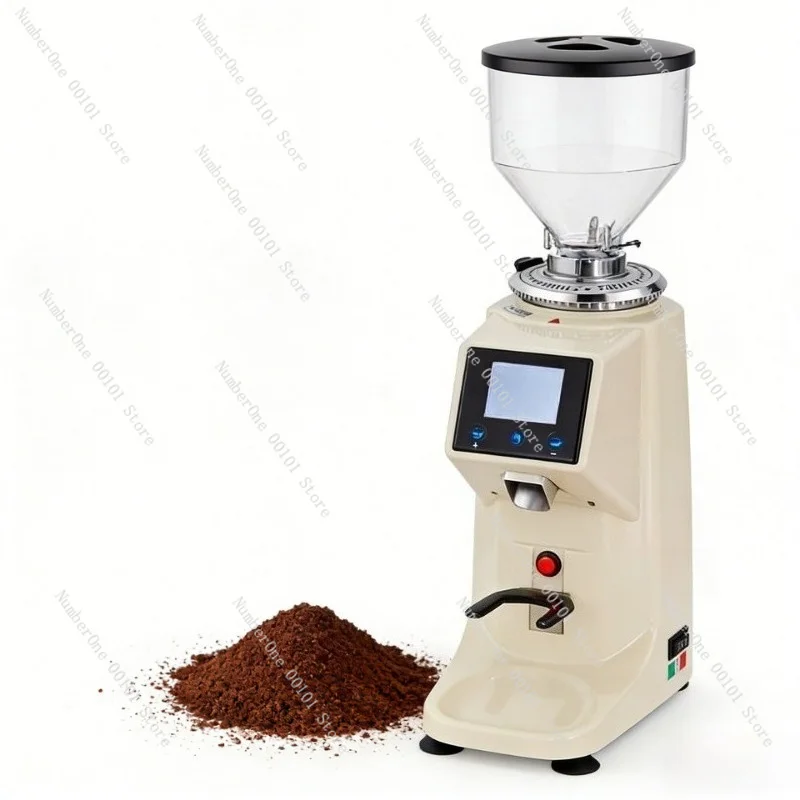 022 Italian Coffee Grinder Touch Screen Quantitative Burr Mill Single Dose Electric Auto Espresso