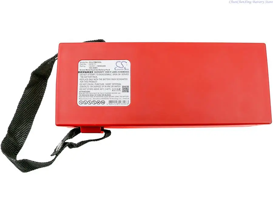 Replacement 9000mAh Battery GEB171 for Leica GPS Totalstation  Theodolite  Total station  Tracker TDRA6000  TM6100A