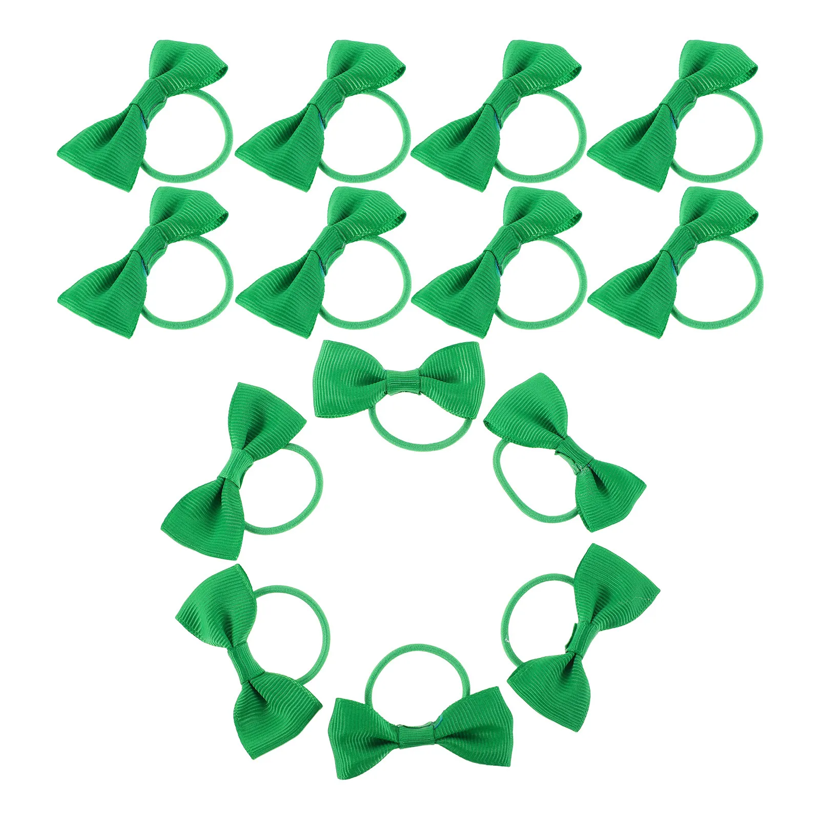 25Pcs Butterfly Bow Hair Ties Simple Elegant Design Moderate Elasticity Secure Ponytail Holders for Women School Office