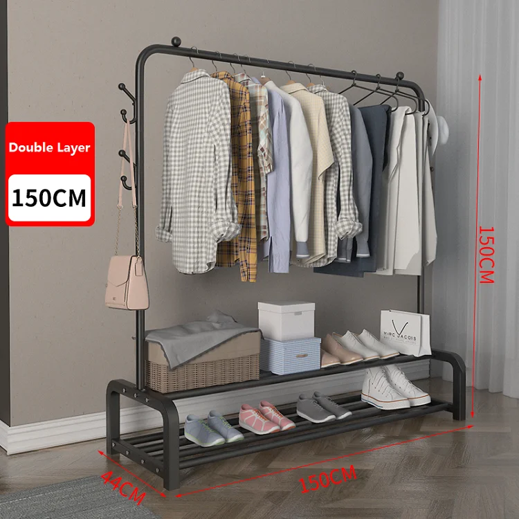 Антикварная металлическая вешалка для сушки одежды Domica