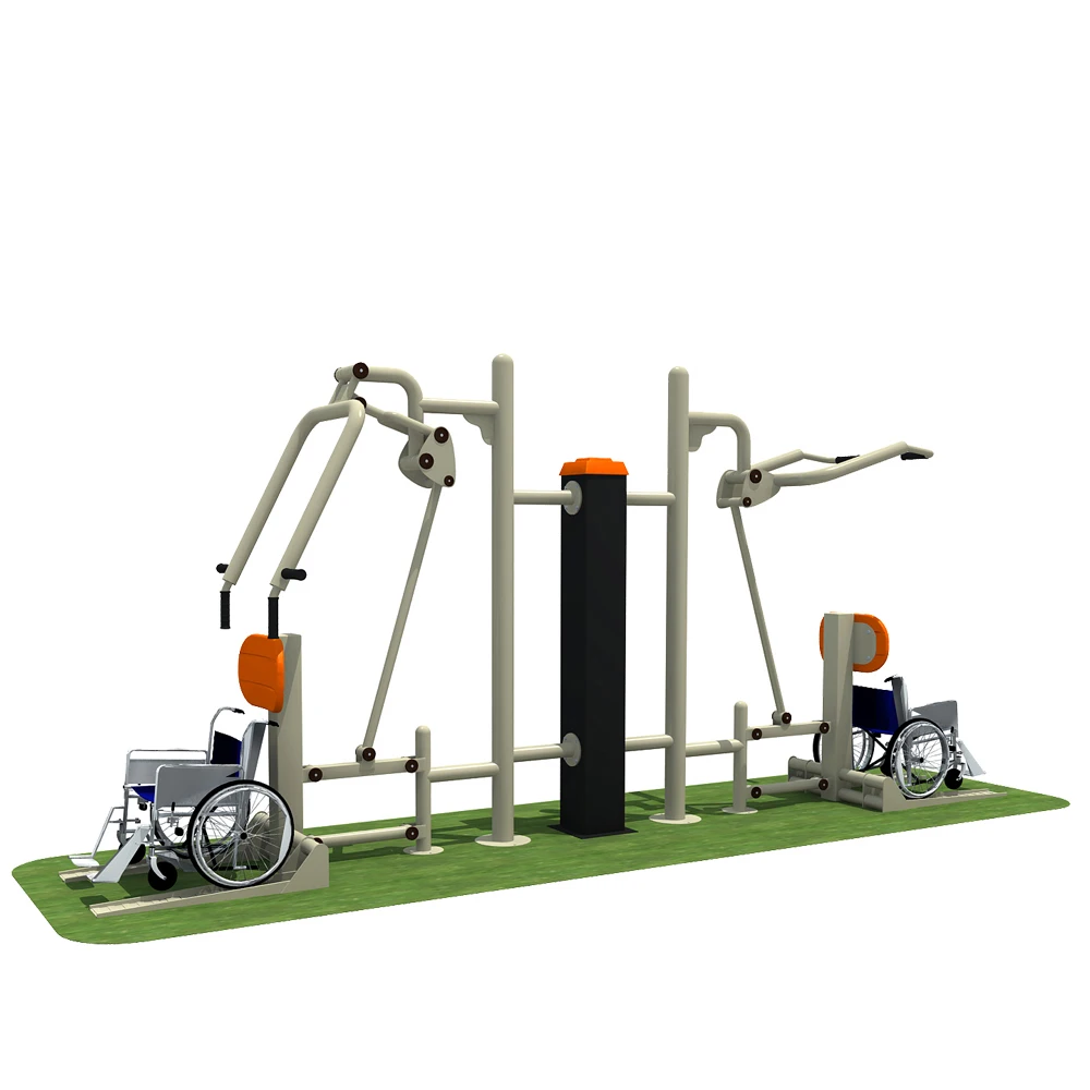 MT-JSH1521 New galvanized steel tube dsabled fitness equipment outdoor fitness equipment