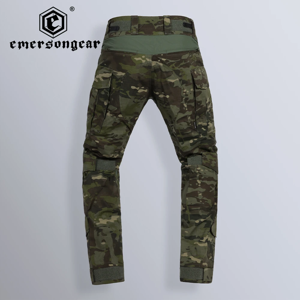 Emersongear pantalones tácticos camuflaje militar con rodilleras - imagen 2