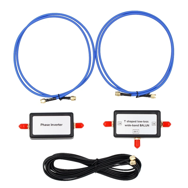 Portable Passive vhf Loop Antenna Response 10kHz to 30 MHz T-shaped BALUN