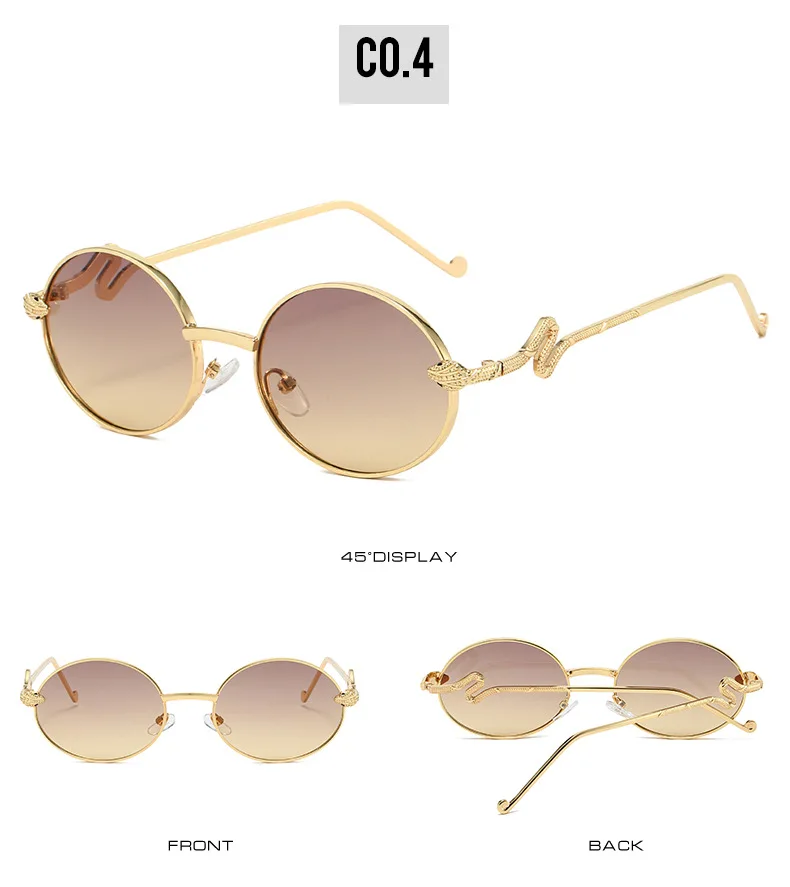 2025, Marke Snake Sonnenbrille für Damen, luxuriös, oval, cool, Sonnenschutz, Damenmode, Brille – Detail 10