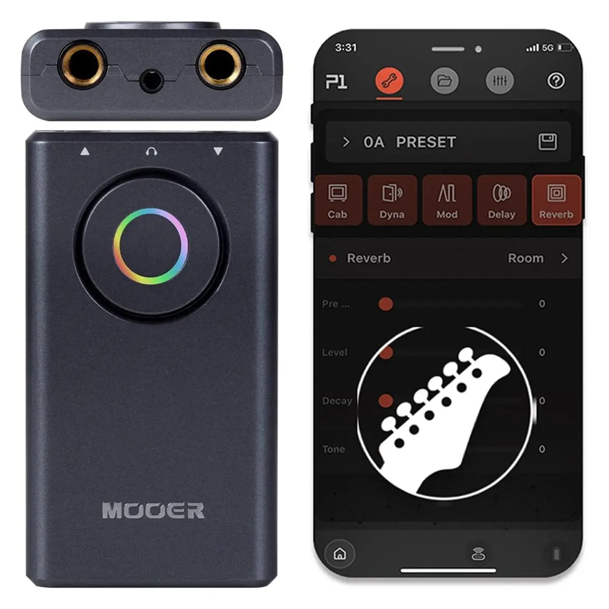THANKYOU  Prime P1 Guitar Multi-Effects Processor Headphone Amp, Guitar Pedals with 126 Effects, Tuner, Amp, Metronome