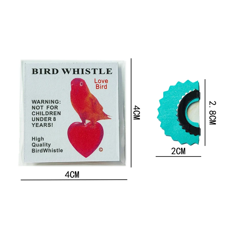 3PCS Magic Fun Birds Caller Tongue Inside Mouth Hiden Bird Whistle Toys Noisemaker Gag Gift Tricks For Teens Boys Girls Adults