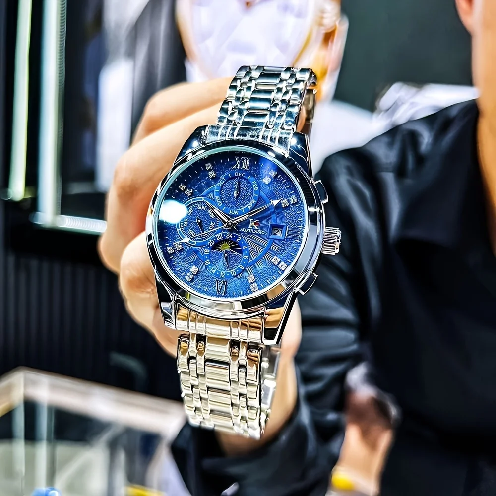 

Новые мужские механические часы, элитная деловая мода, стильные и крутые, легкая роскошь, автоматические механические часы со скелетом для мужчин, бестселлерные часы, повседневные универсальные персонализированные роскошные часы. Модные часы для вечеринок