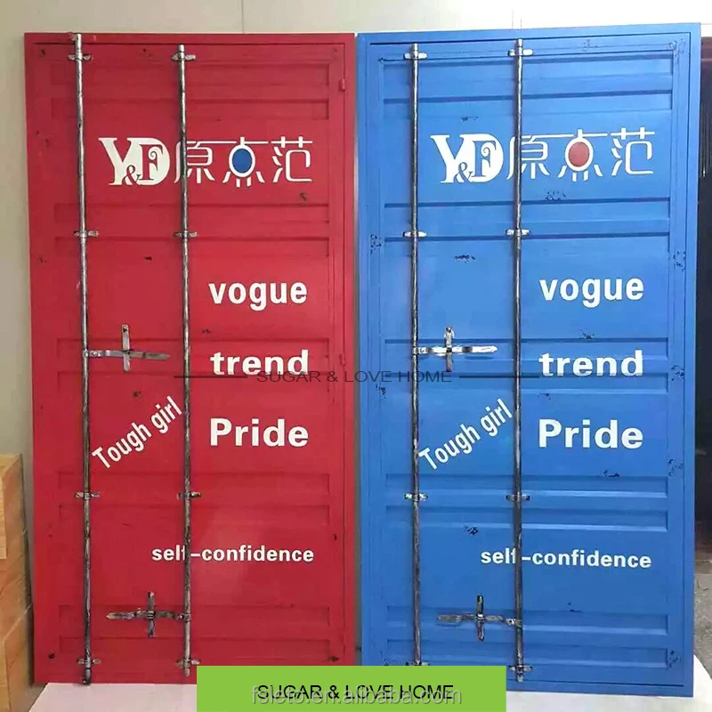 Industrial Furniture ,shipping Container Door,metal Door For Washroom Use