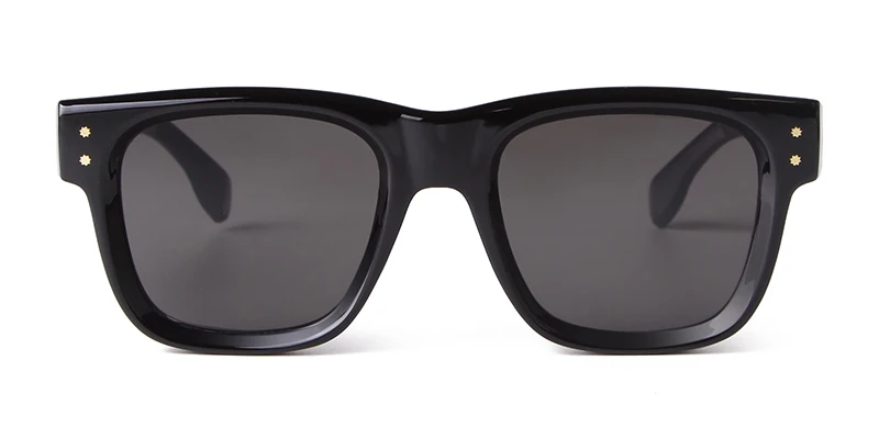 Klassische Niet quadratische Sonnenbrille Frauen Männer 2024 Marke Designer Mode Vintage Nagel rahmen Schildpatt Sonnenbrille uv400 s24115 – Detail 4