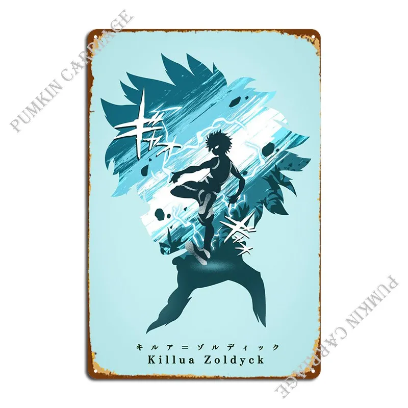 Hunter Killua Metal Sign Pub Kitchen Cinema Classic Tin Sign Poster