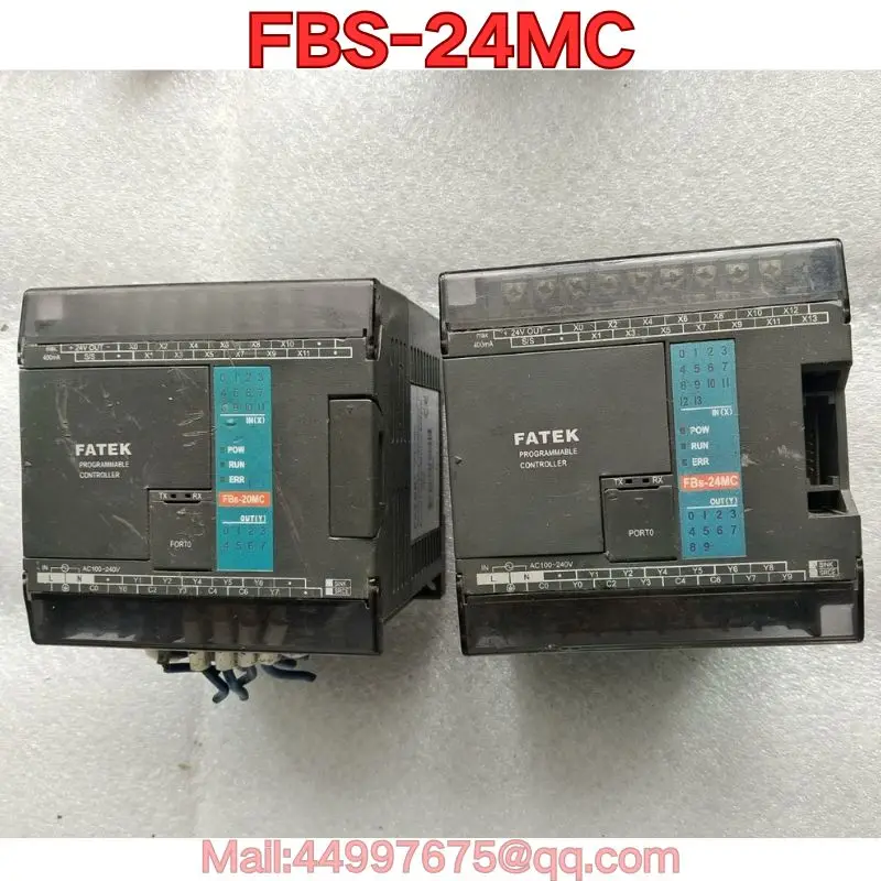 

Подержанный функциональный тест контроллера ПЛК FBS-24MC обычно