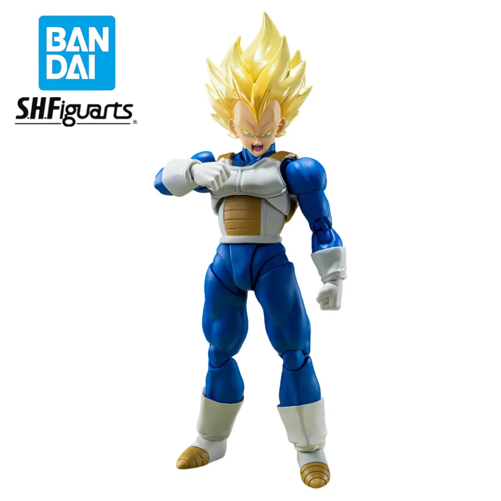 

In Stock Bandai Genuine Vegeta Action Figure Super Saiyan S.H.Figuarts Dragon Ball Boxed Collectible Model Doll Toys Gift