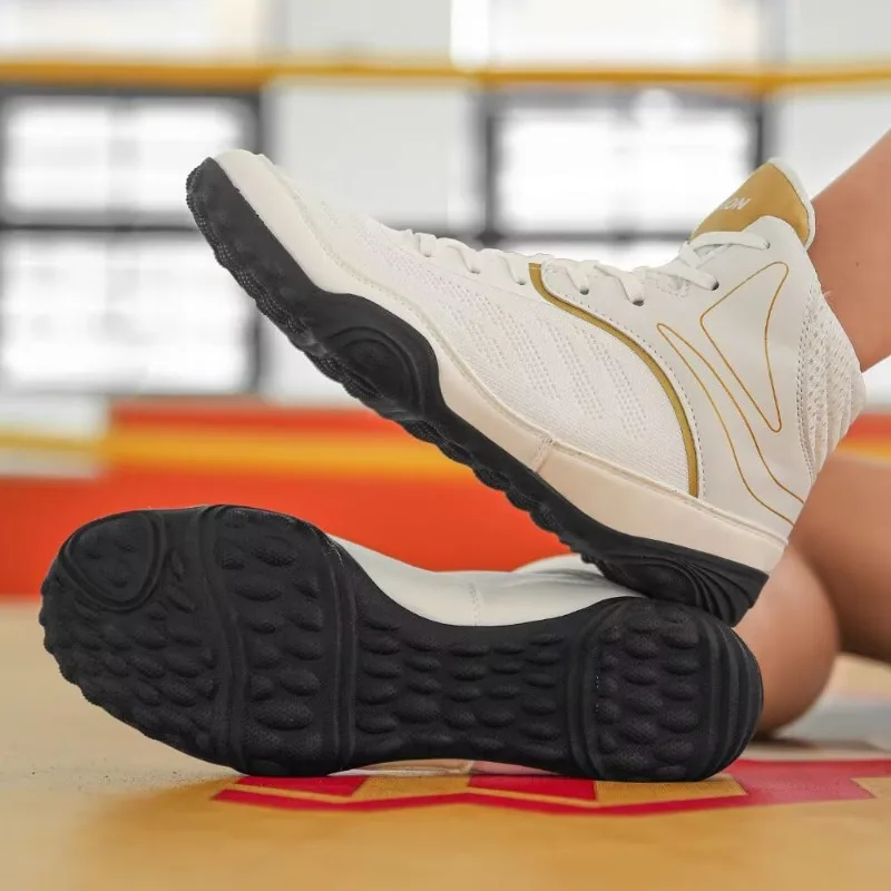 Classic Brand Wrestling Shoes Mesh Breathable Boxing Shoes Anti-Slippery Fighting Shoes Top Quality Gym Training Shoe For Men