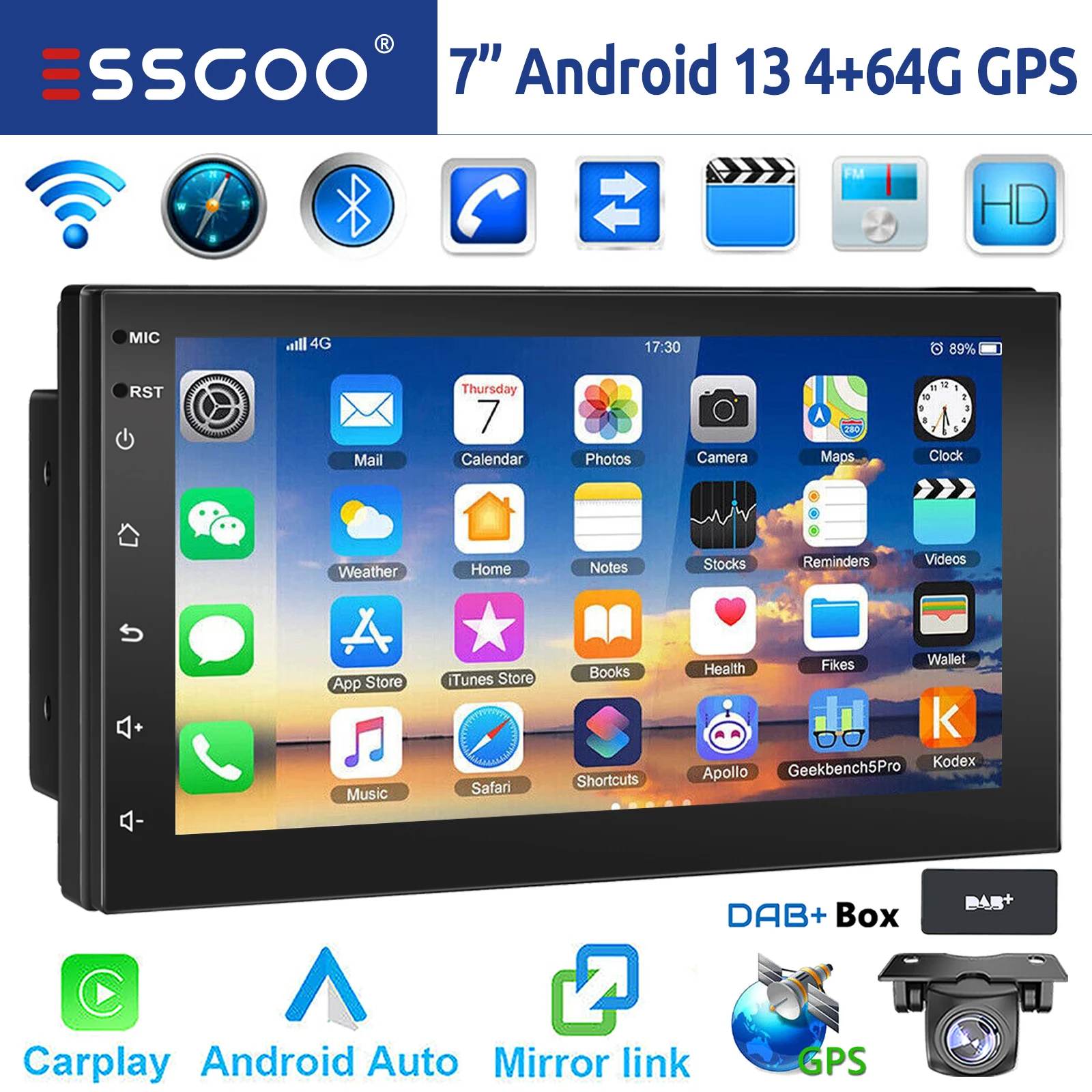 Variant: 7inch 4 64G Cam DAB