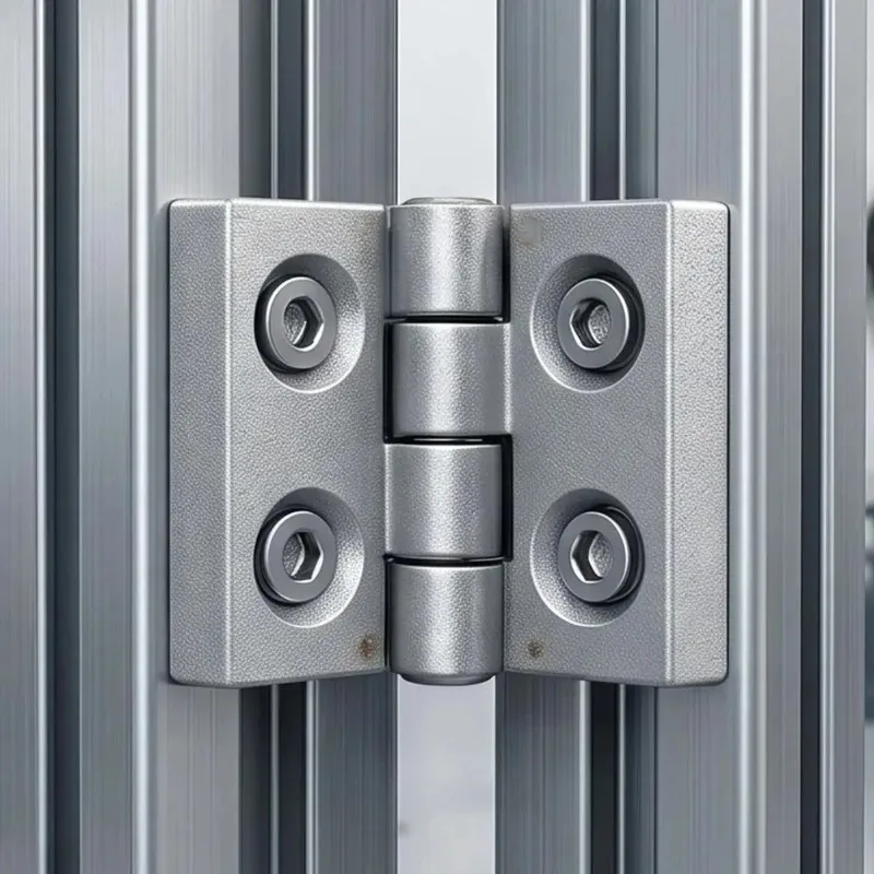 Industrial Aluminum Profile Hinge for 2020 3030 4040 European Standard Thickened Load Bearing Anti Rust Bidirectional Splicing