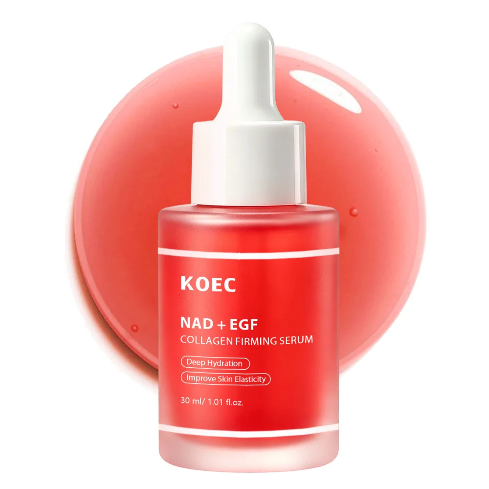 NAD and EGF Serum Collagen Extract & Peptides Facial Serum Improve Skin Elasticity for Smoother Suitable for All Skin Types30ml