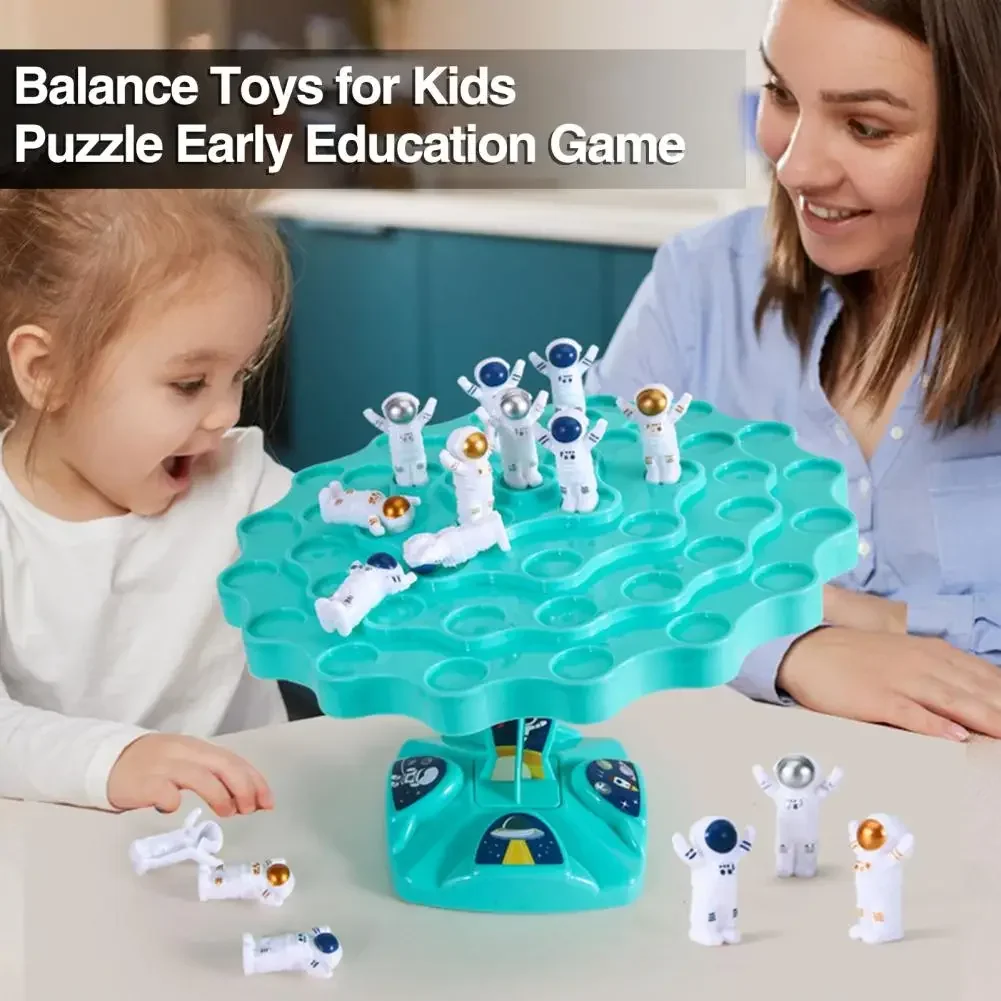 

Space-themed Balance Toy Balance Toys for Kids Astronaut Balance Games Fun Space Puzzle Toys for Kids Set of for Leisure
