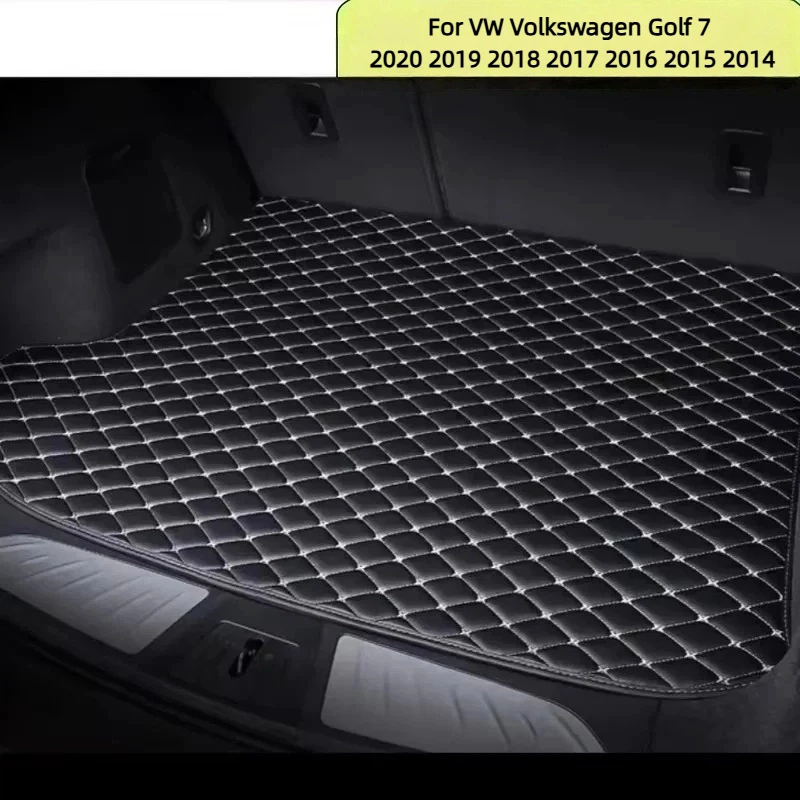 

Коврики в багажник автомобиля для VW Volkswagen Golf 7 2020 2019 2018 2017 2016 2015 2014 Коврик для багажника Авто аксессуары для интерьера Сменный коврик
