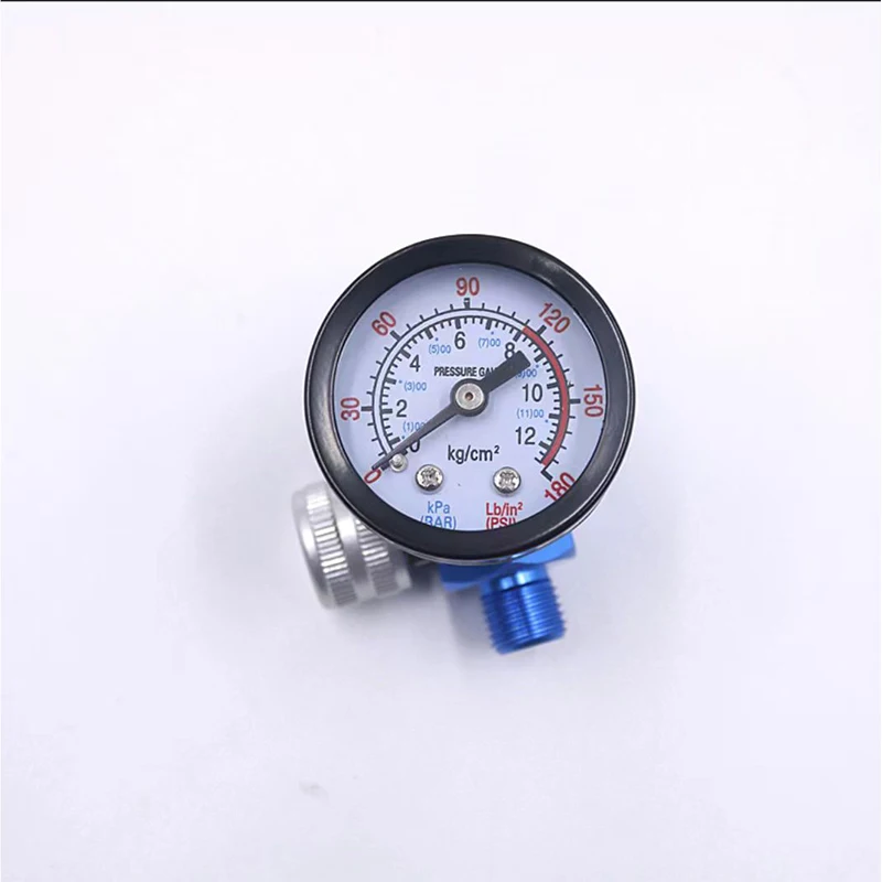 1/4NPT HVLP Spary Gun Regulator Air Pressure Gauge Regulator For Spray Gun