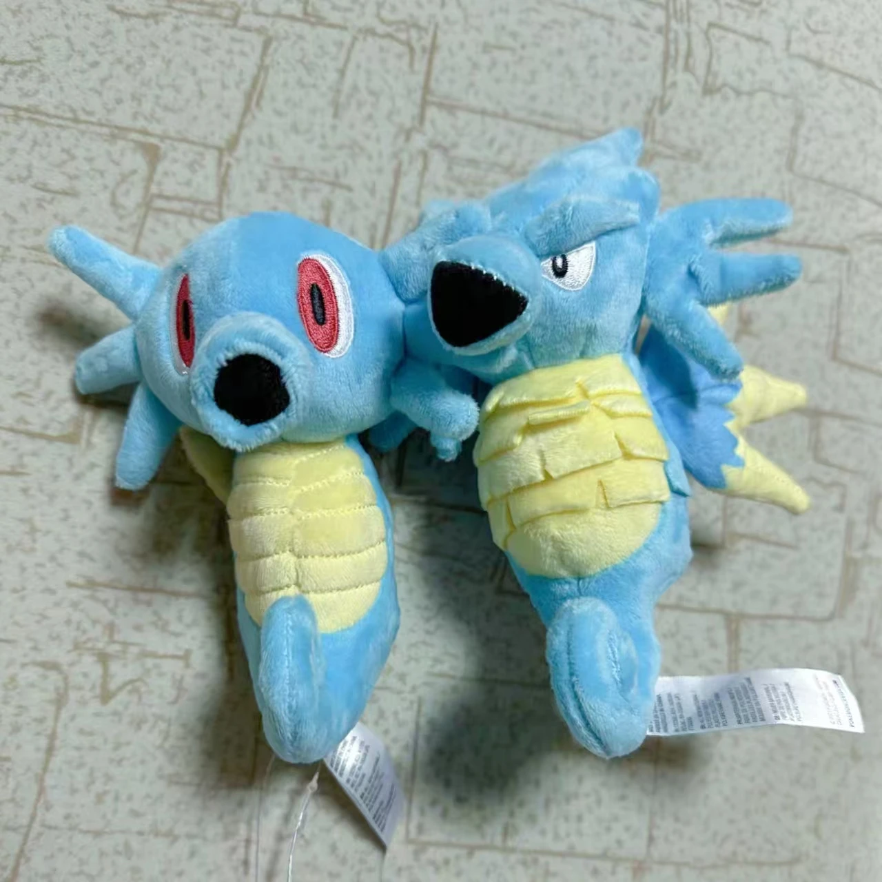関東地方ポケモンパームコレクション-シードラとホースアのぬいぐるみ、子供の誕生日プレゼント、友達への卒業祝い