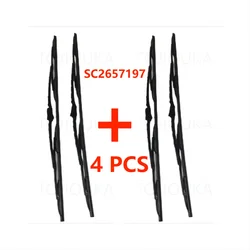 스카니아 트럭 와이퍼에 적합한 4개 세트 OEM 2657197 1541106 2828235 2848235 1780246 0008209745 길이 700mm