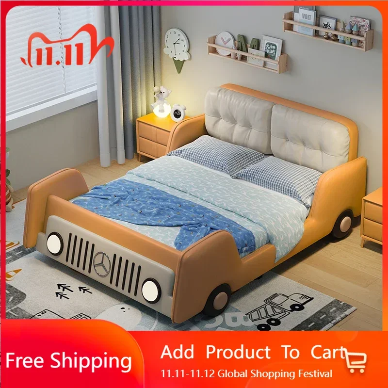 

Postmodern Luxury Modern Children Bed Loft Toddler Boys Baby Single Children Beds Space Saving Organizer Muebles Hotel Furniture